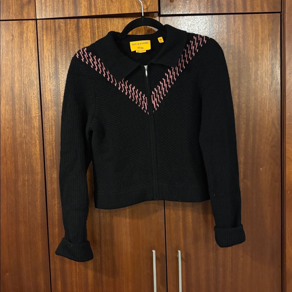 Guest in Residence zip up sweater